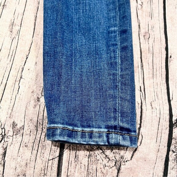 KFTK Mia Toothpick Distressed Skinny jeans size 0 - Picture 5 of 14